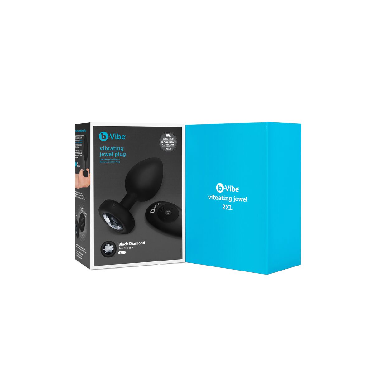 Anālais Vibrators B-Vibe Vibrating Jewel Melns XXL